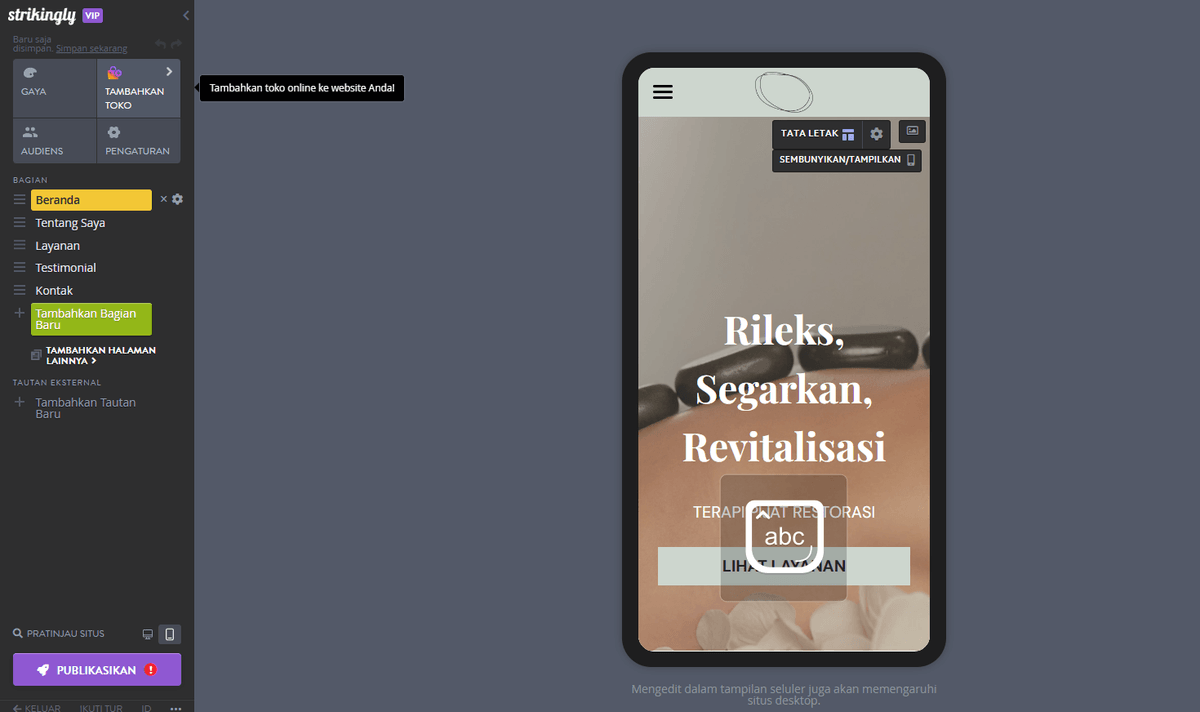 Mengoptimalkan Situs Web Seluler Anda