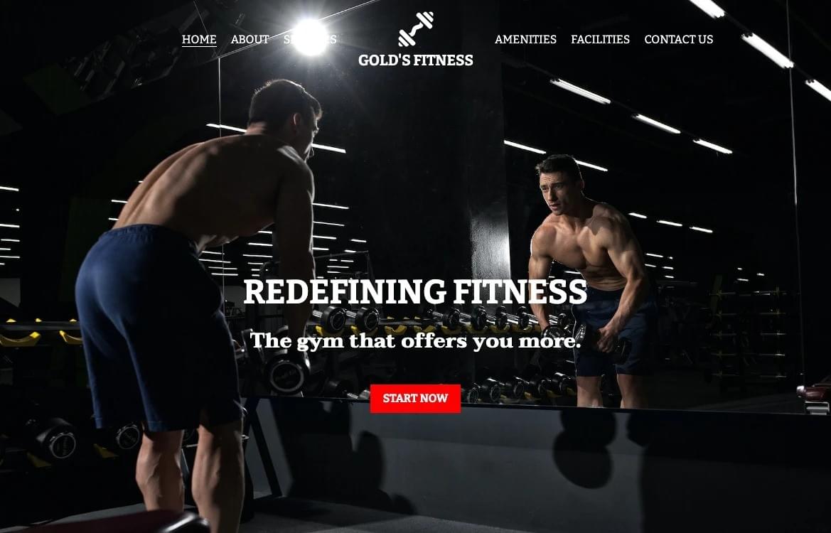 Plantilla de Strikingly