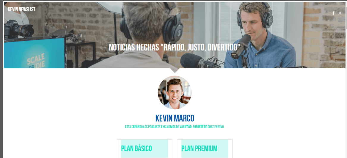 Ideas de contenido para sitios web n.° 4: Ideas de podcasts entretenidos: plantilla de podcast