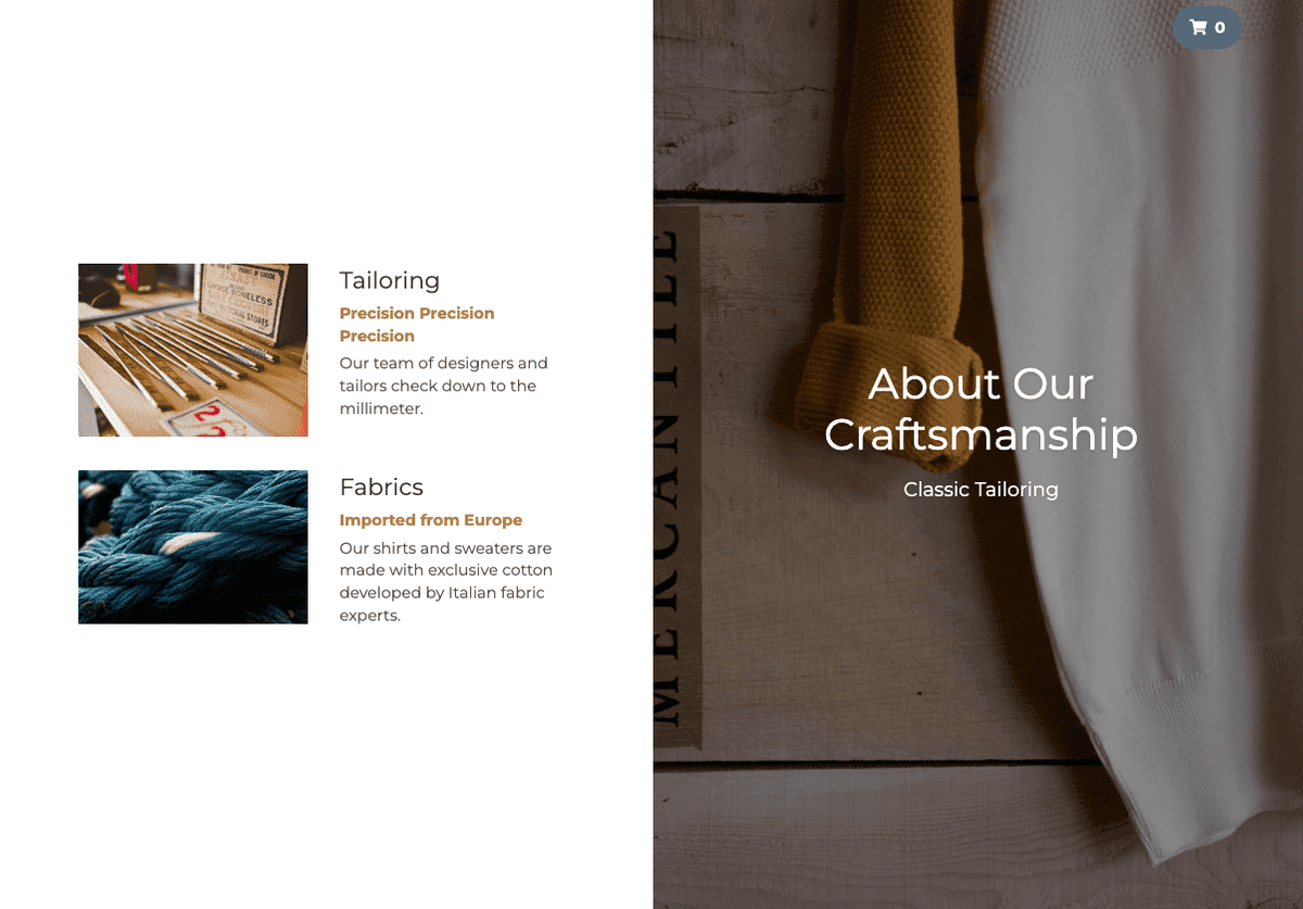 Template Toko Perspektif yang Mencolok