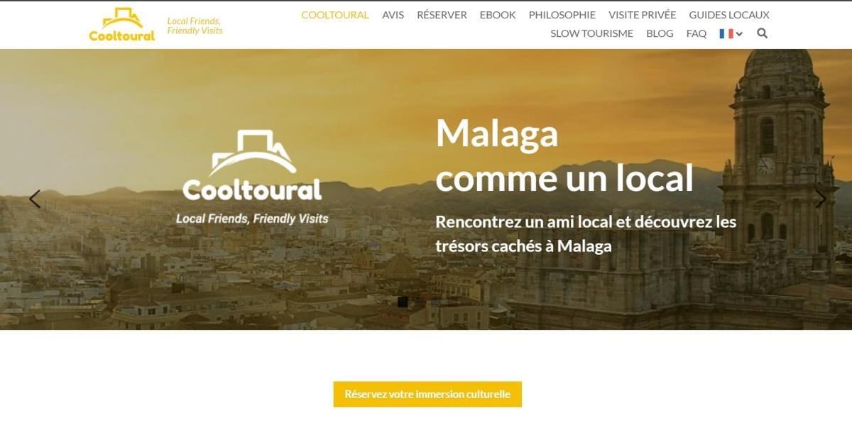 Le site Cooltoural: Visites Malaga sur Strikingly
