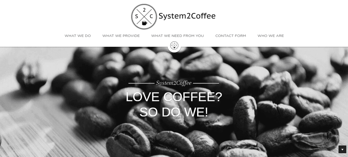 Apoie os negócios locais - Cliente impressionante usando modelo para vender café