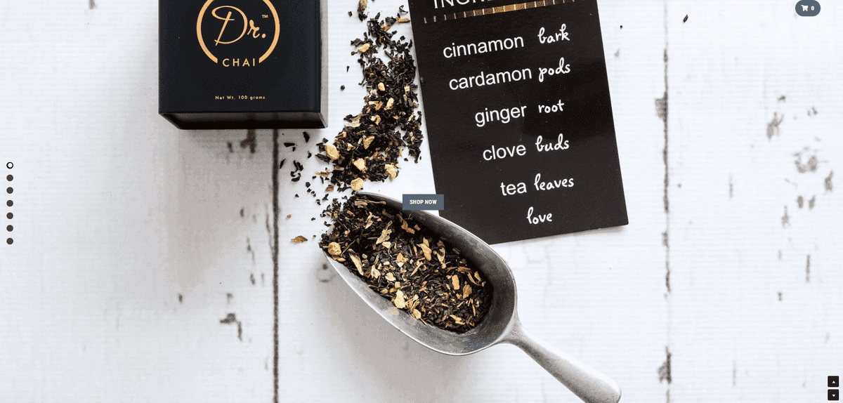 Profit de afaceri cu comerțul electronic Chai