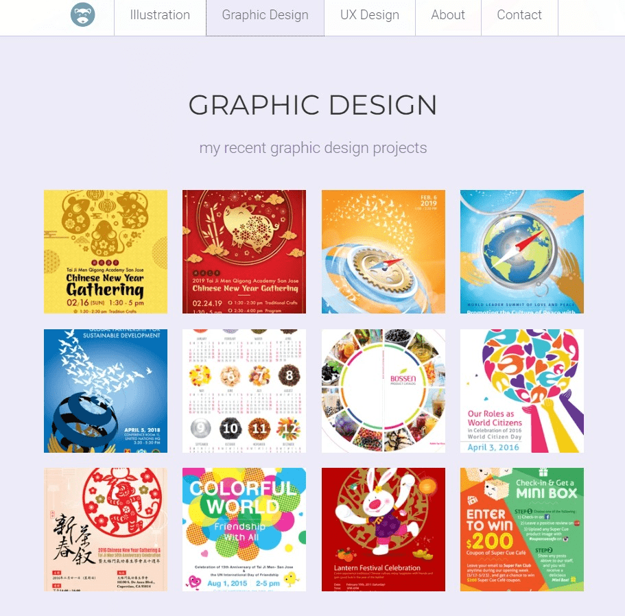 Brenda Chen网站图形