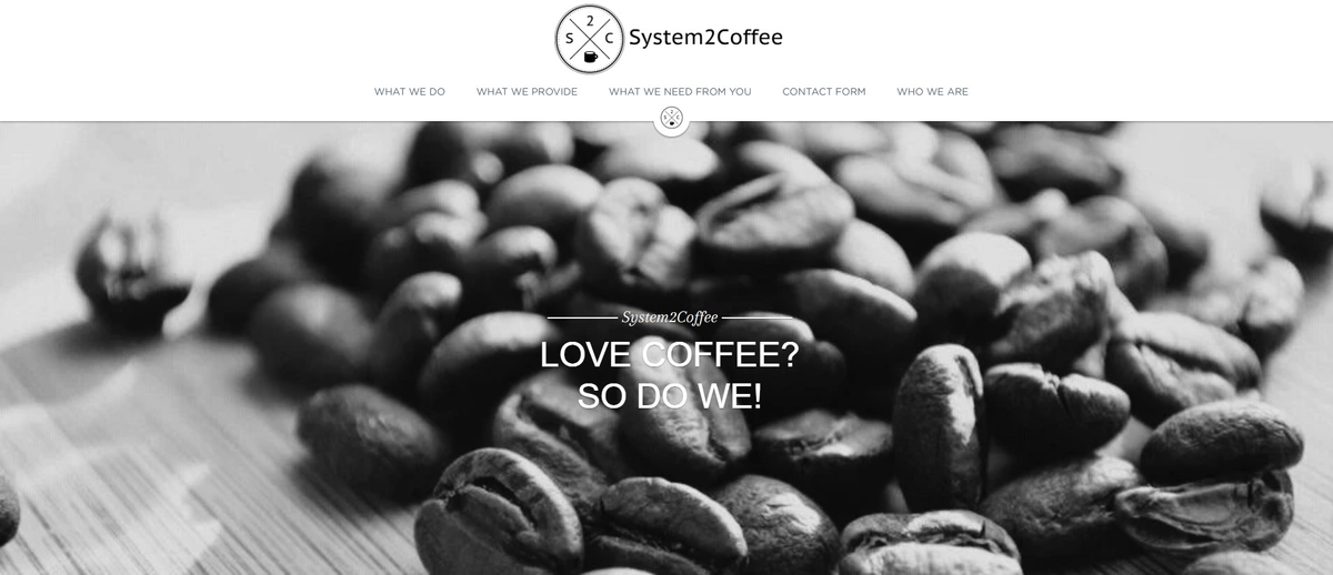 像System2Coffee一样制作一个好的标识