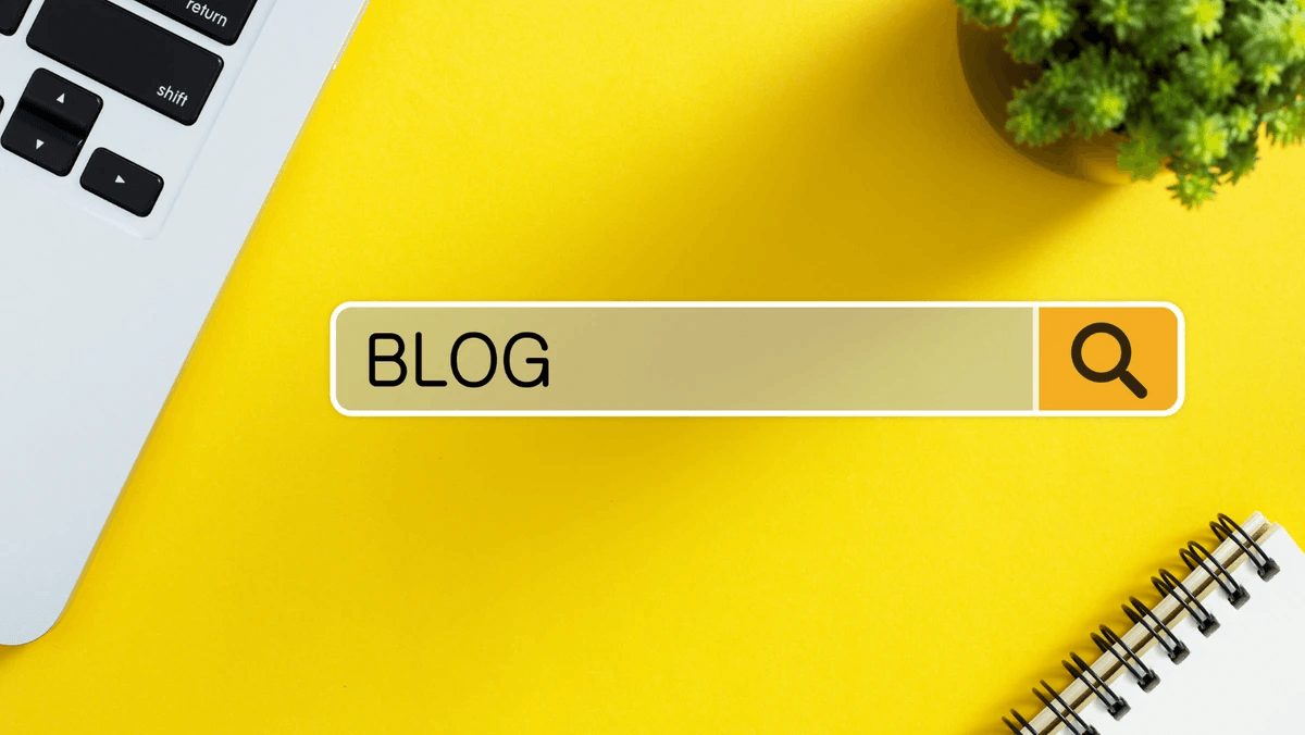 Blog koncept pro podnikání