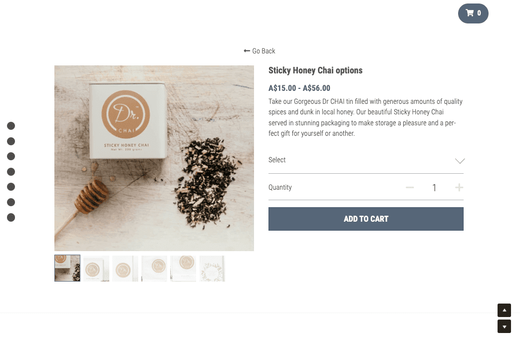 Site do Dr. Chai Tea