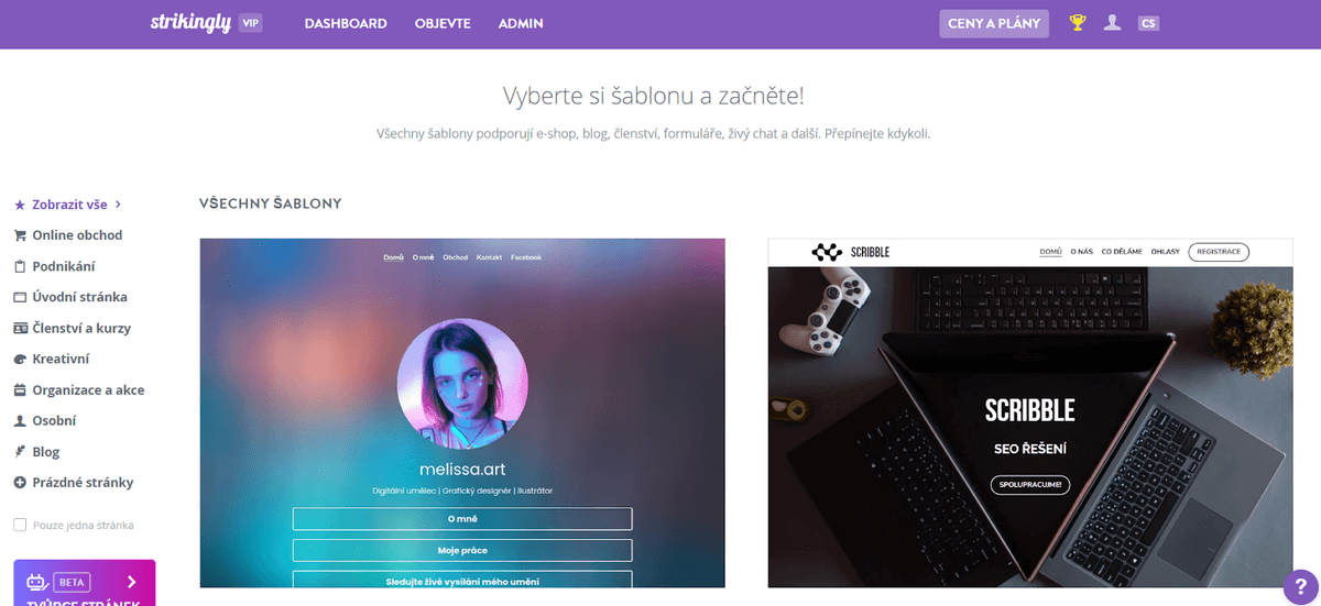 Kreativní nápady na webové stránky – přizpůsobitelná krajina