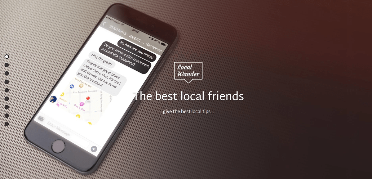 Mobile marketing strategy with Local Wander