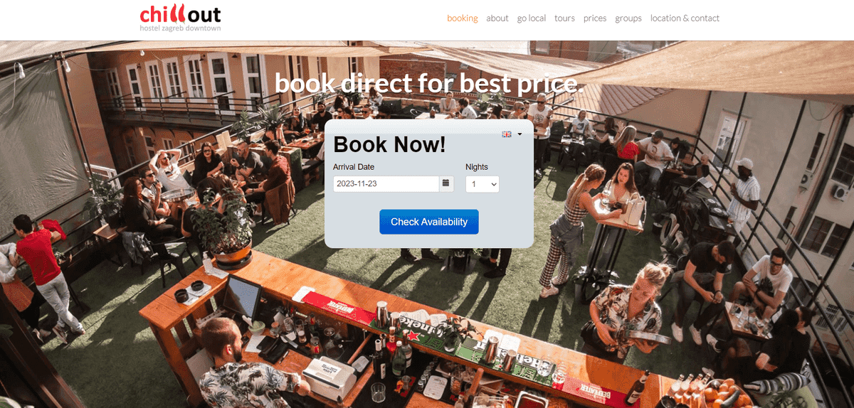 Xây dựng trang web đặt chỗ trực tuyến của bạn với chúng tôi!