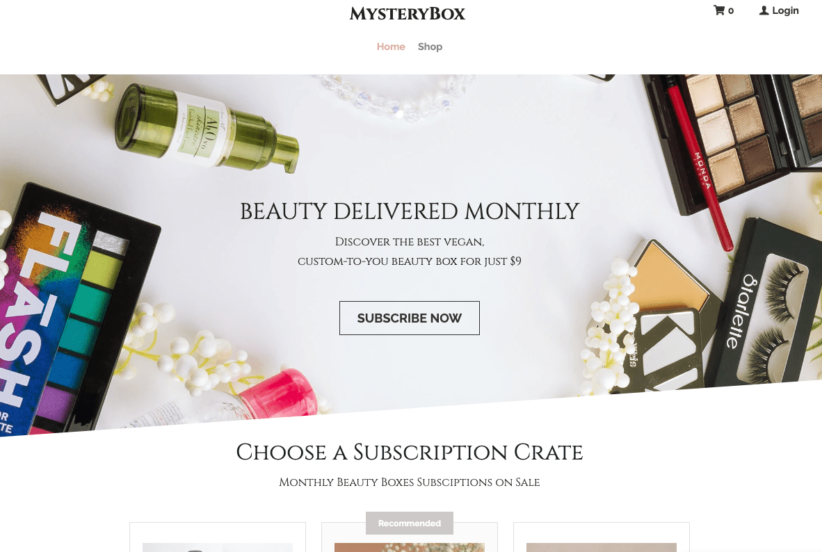 Strikingly網站模板