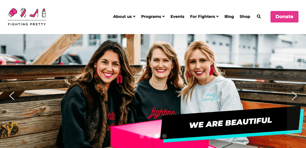 Boj s pěkným designem záhlaví webu