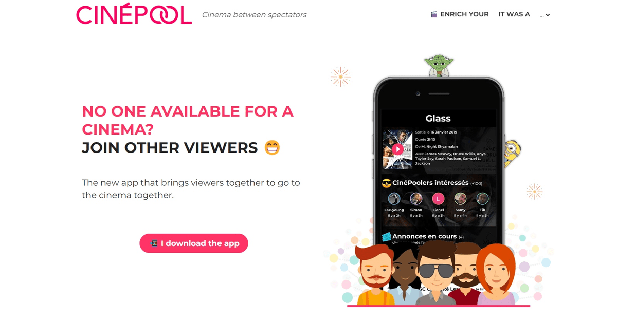 What is mobile marketing like Cinepool