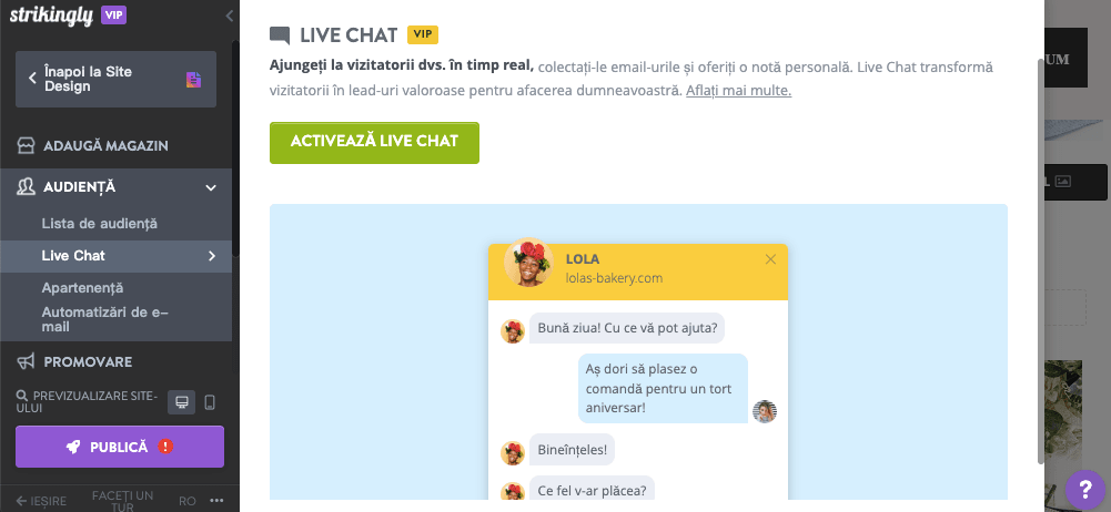 Asistență clienți pentru Micro Business