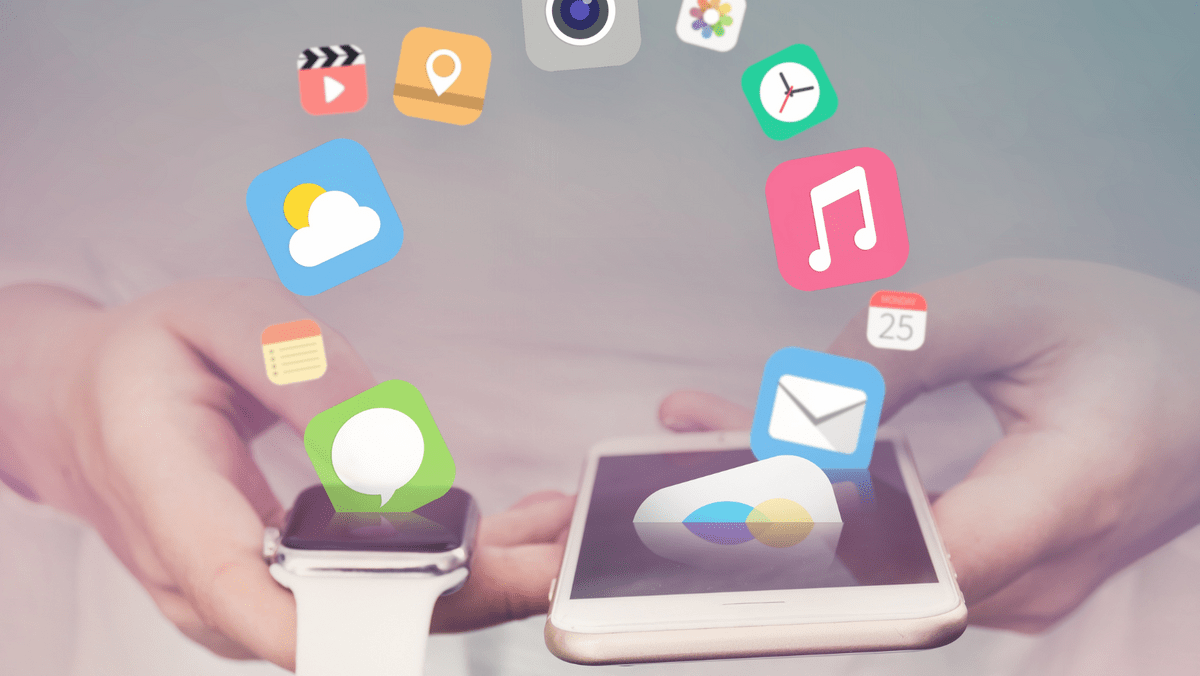 数字媒体从手机传输到智能手表