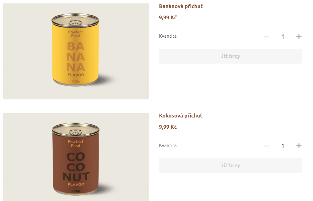 Pawfect šablony jídla