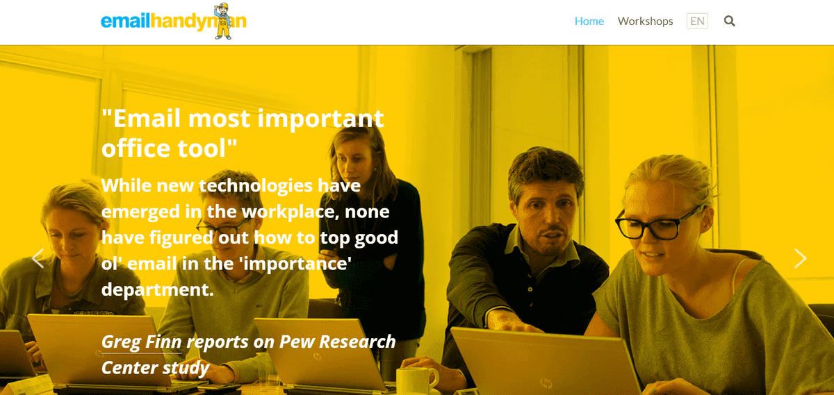 Crearea celor mai bune linii de subiect pentru e-mail, cum ar fi Handyman