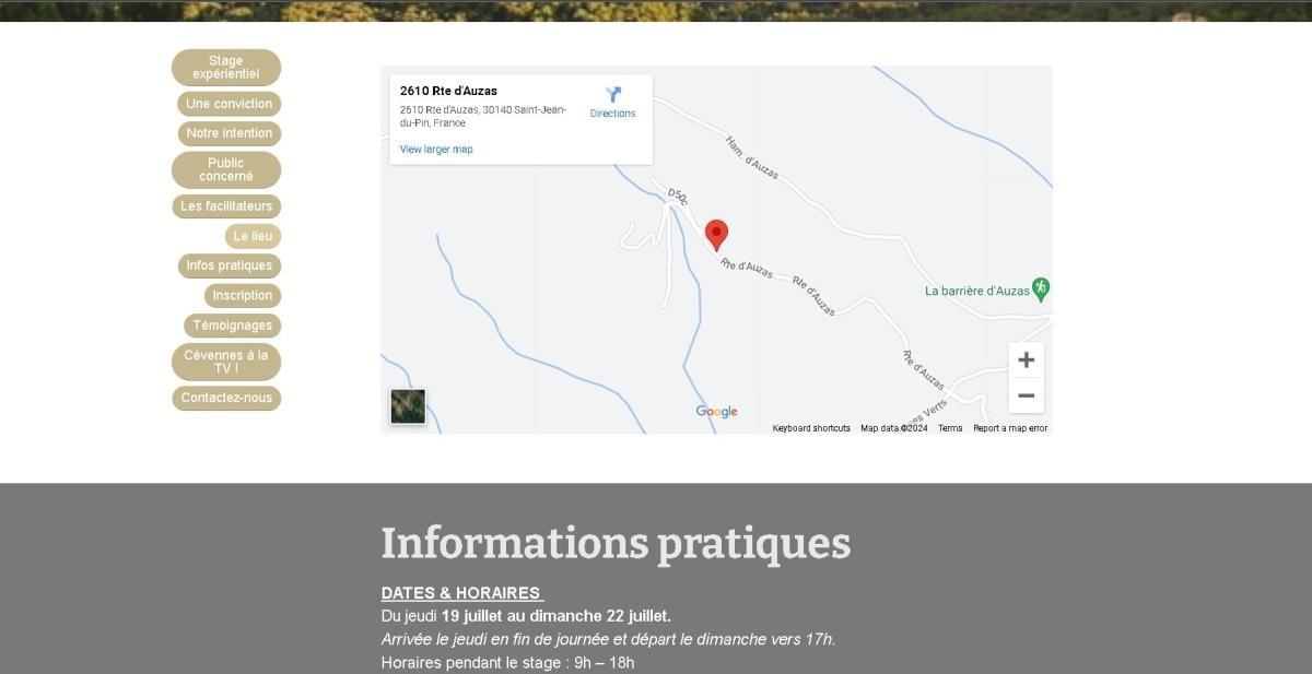 Le site Nouveau Monde Nouveaux sur Strikingly