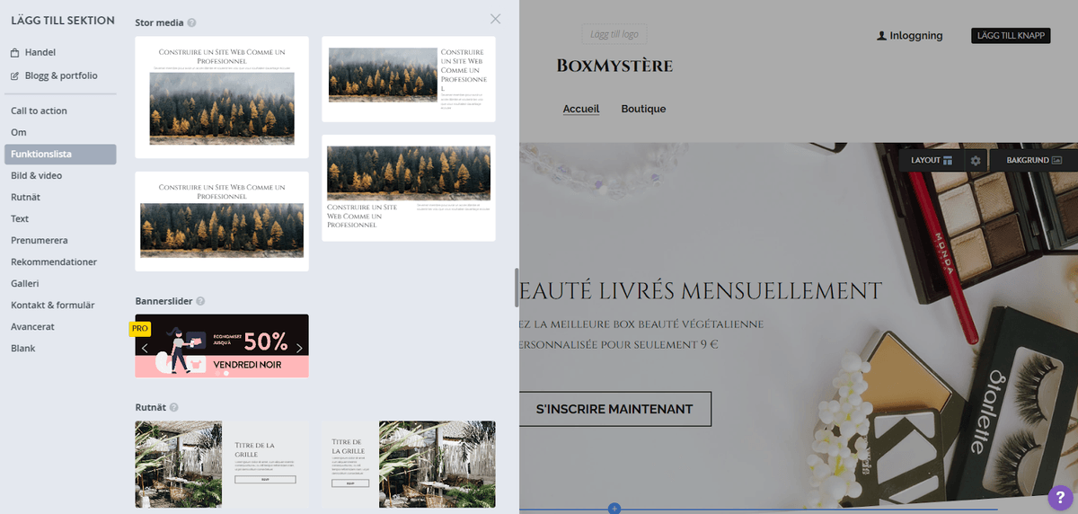 Förbättra din webbplats med sömlös bildintegration med Strikingly