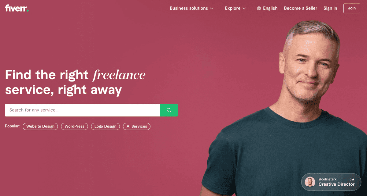 Lựa chọn trang web freelance phù hợp