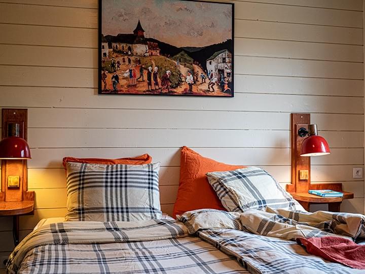 Hotelkamer bij La Truite d'Argent