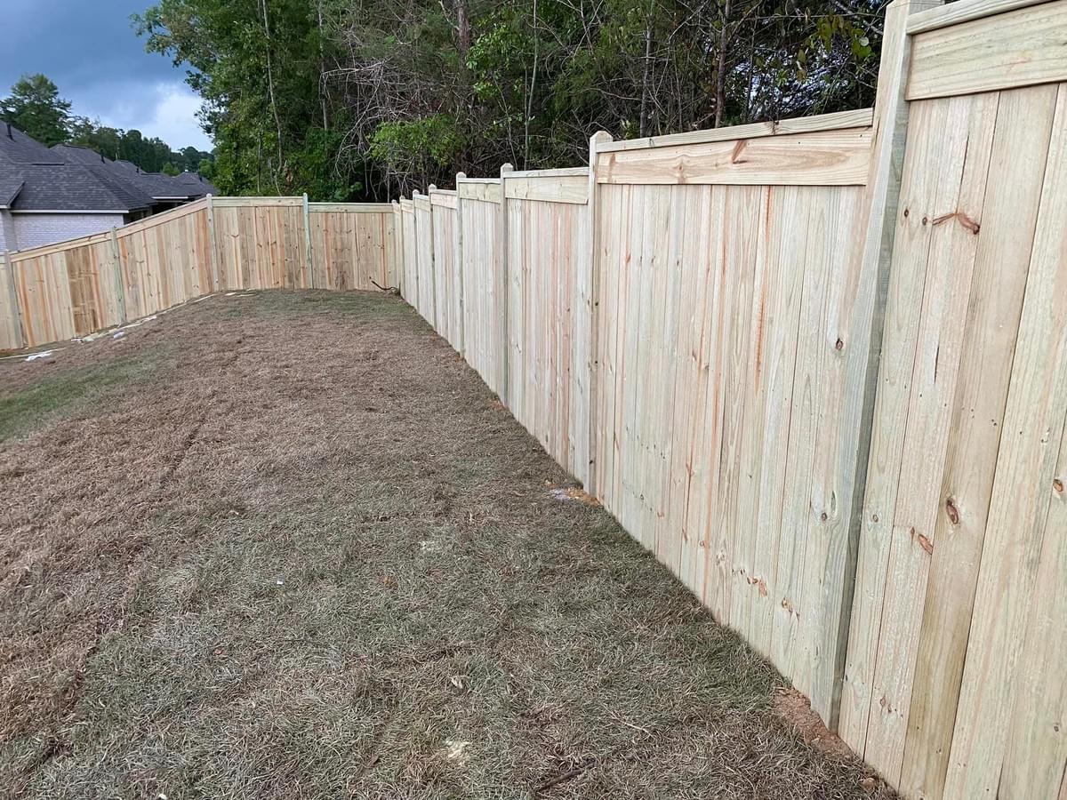 Good Neighbor Wooden Fence