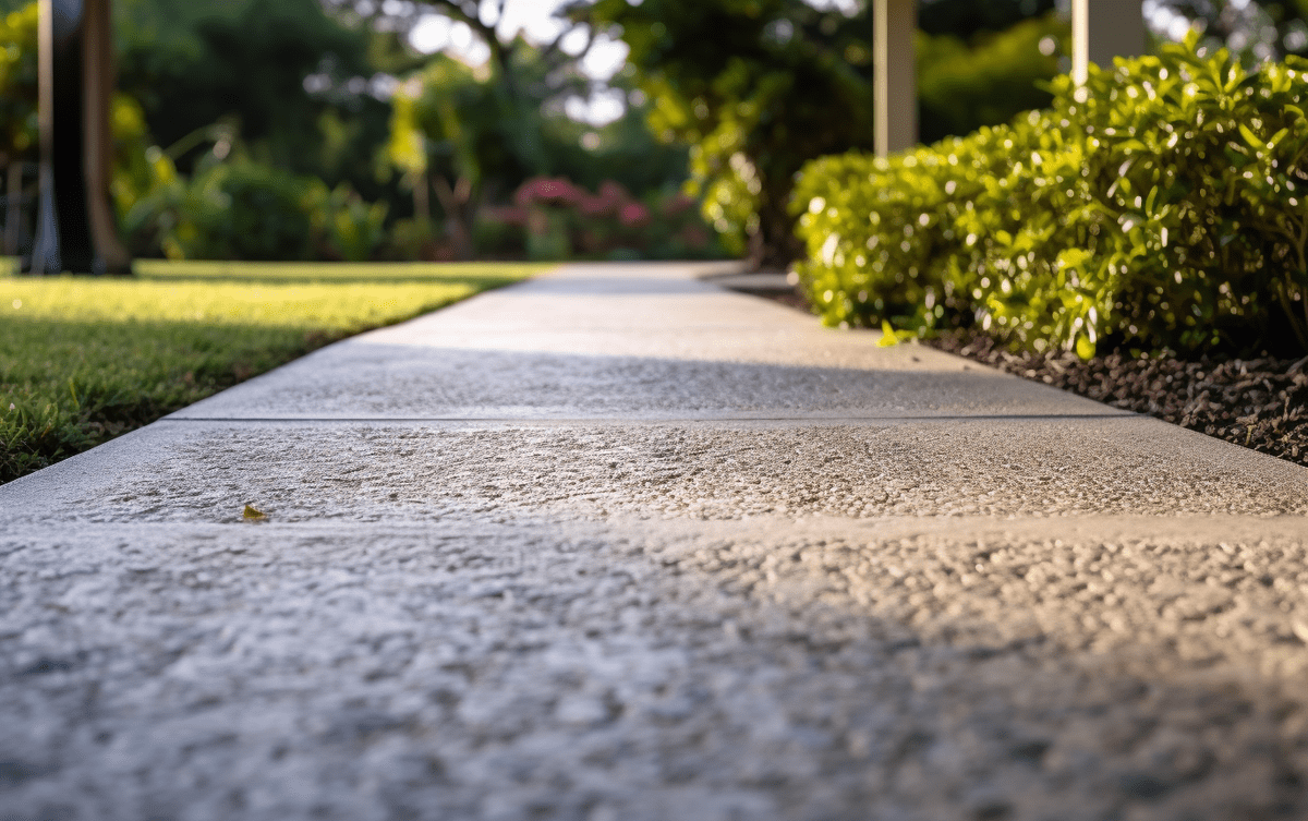Concrete Walkway Concrete Sidewalk
