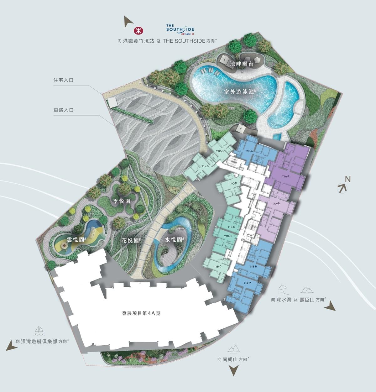 Blue Coast, Deep Water South, Southside, Wong Chuk Hang, Ocean Park, Island South