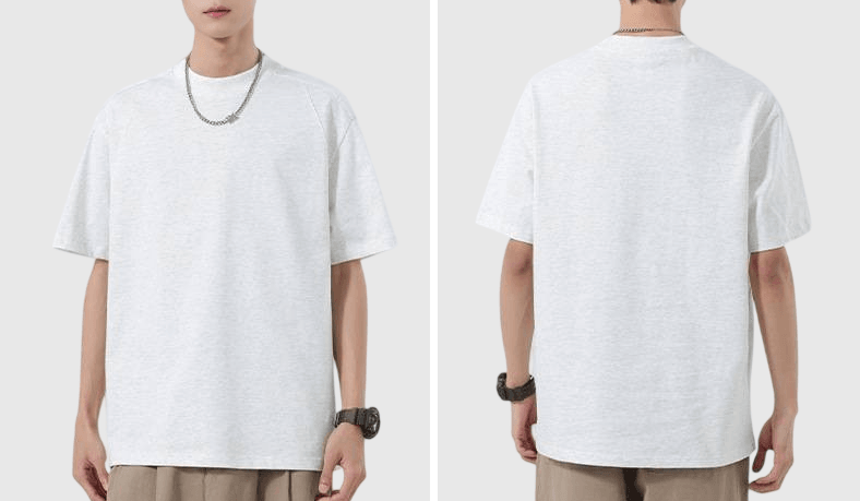 日系立體結構縫線設計 重磅純棉短袖 T-Shirt [SBT-1492]