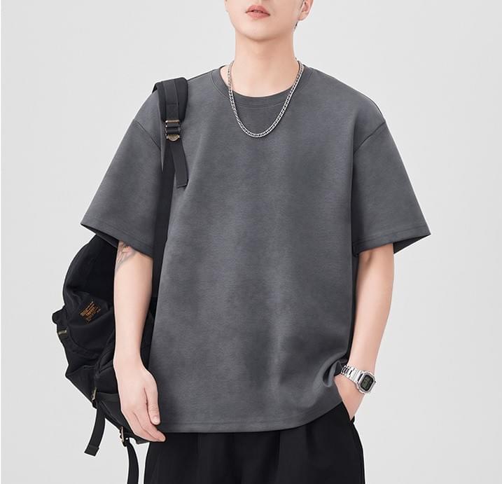 復古水洗紮染 純棉短袖 T-Shirt [SBT-1272]