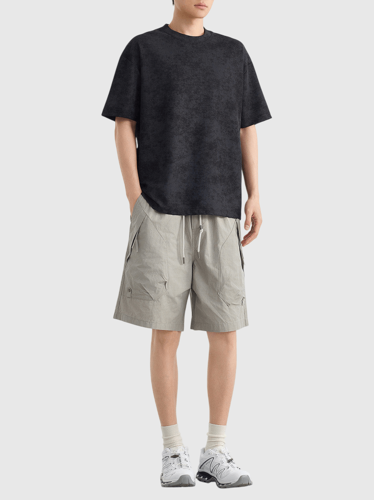 洗水暈染工藝設計 短袖 T-Shirt [CBT-1288]