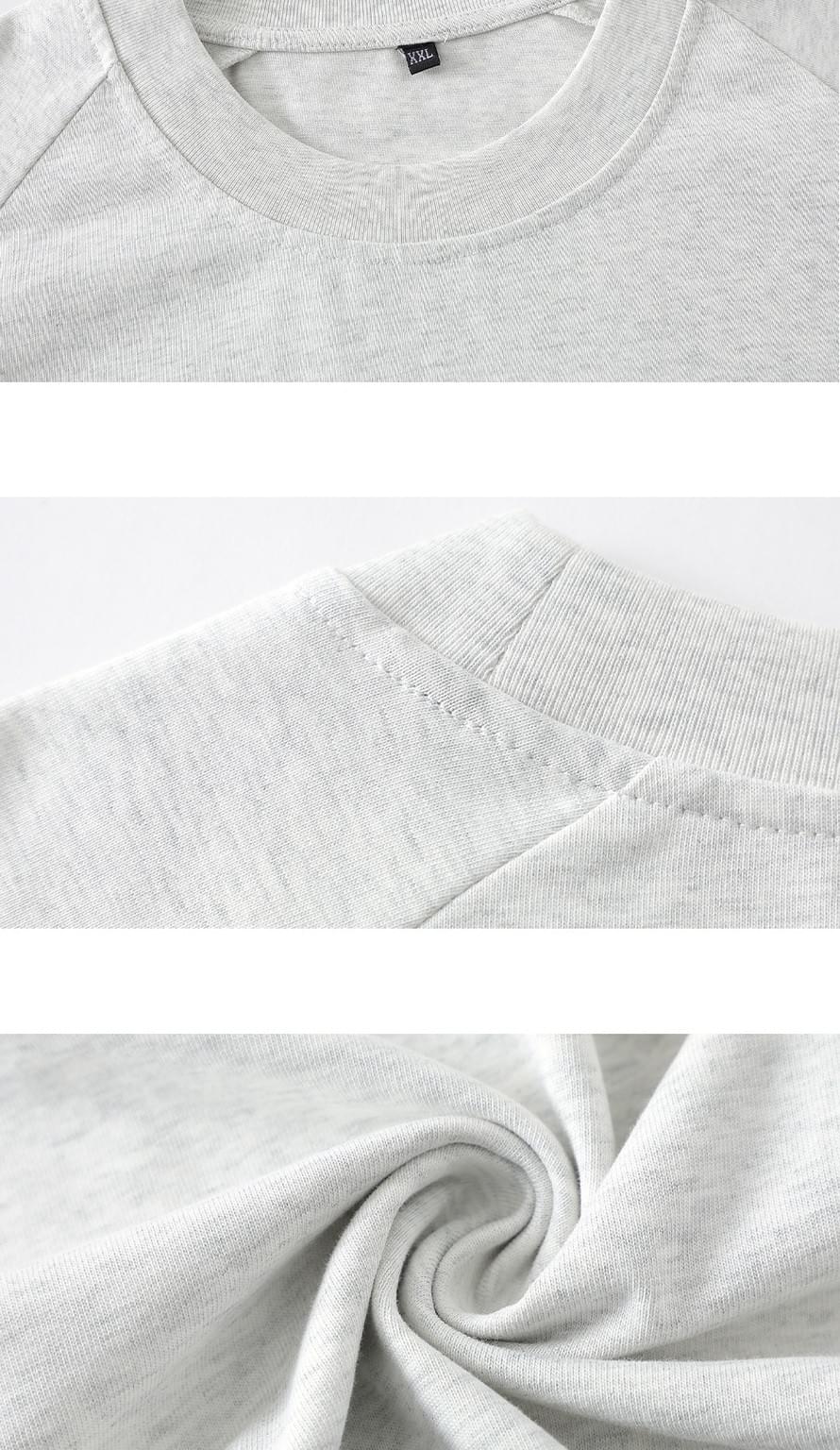 側身撞色拼布縫紉設計 短袖 T-Shirt [SBT-1584]