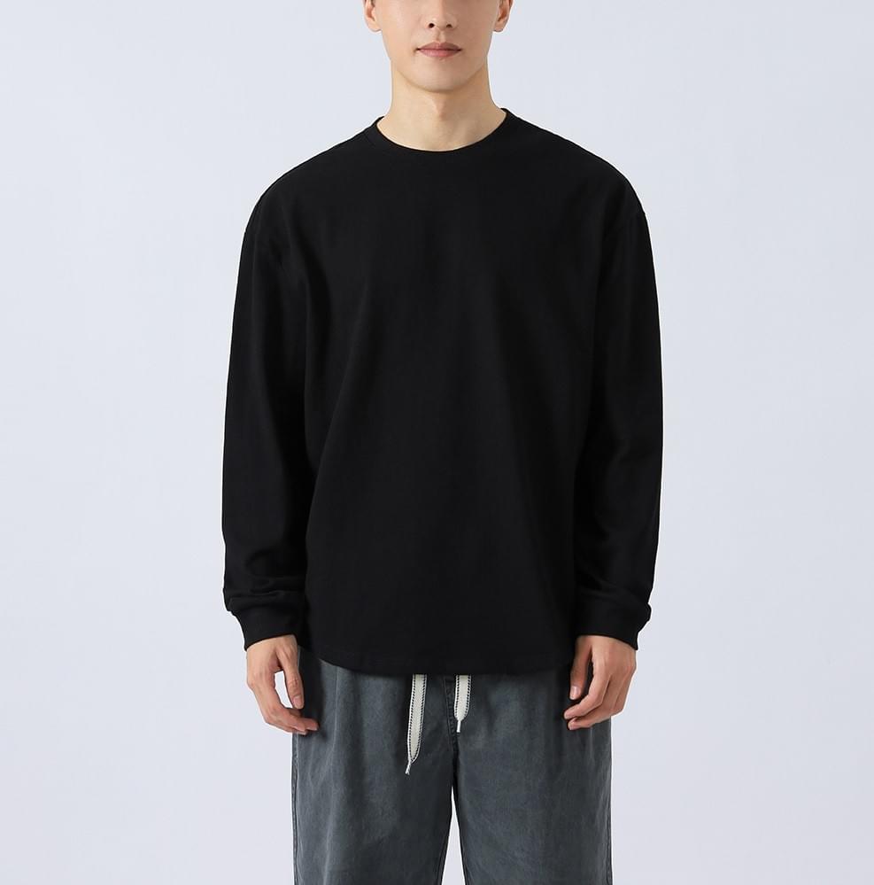 日系基礎純色 純棉長袖 T-Shirt [CBT-1226]