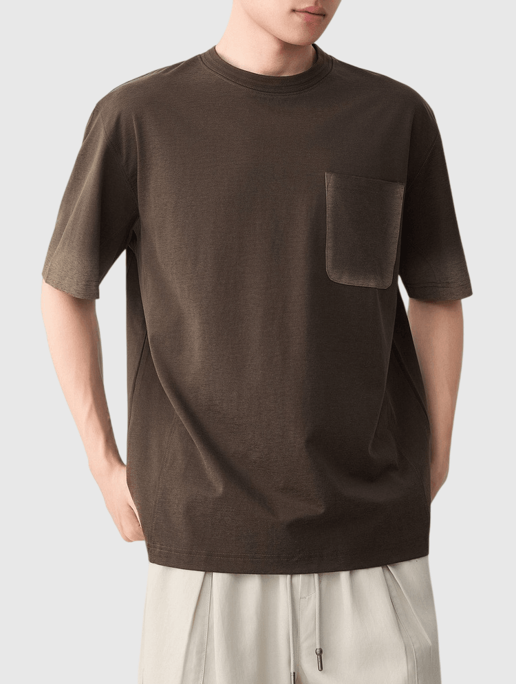 噴色漸層工藝設計 短袖 T-Shirt [CBT-1586]
