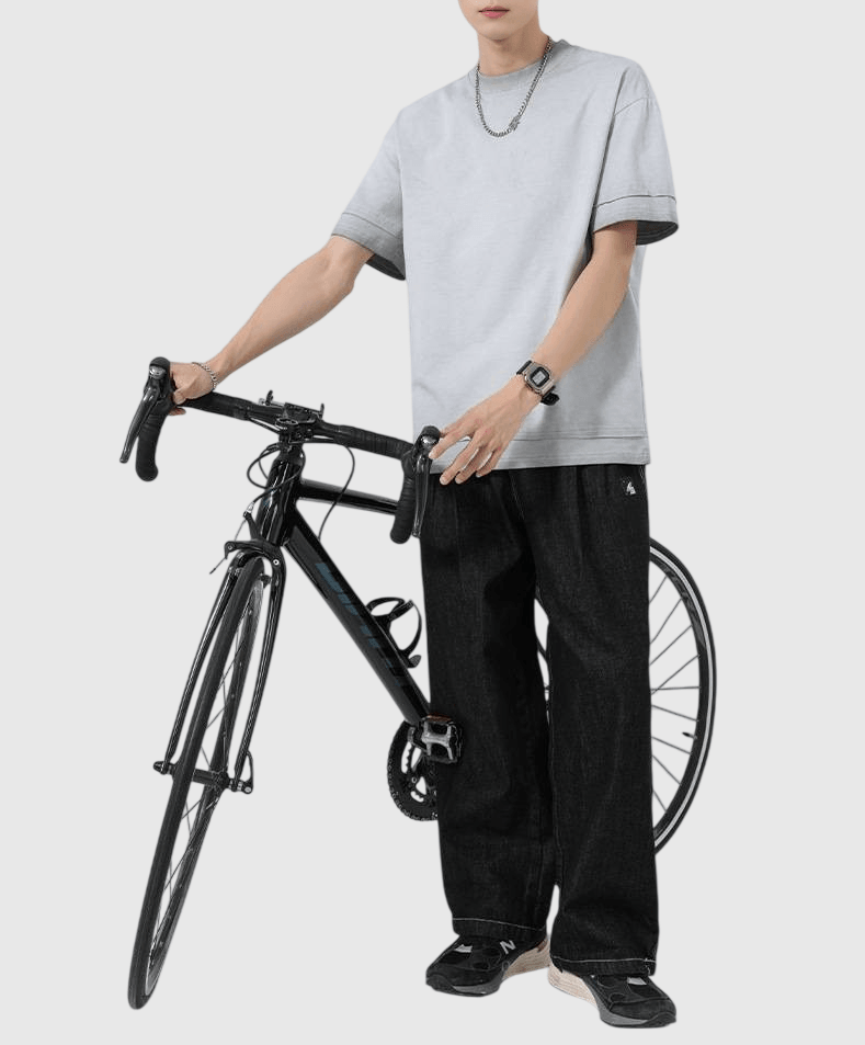 復古色系重工蠟染水洗漸變工藝 短袖 T-Shirt [SBT-1497]