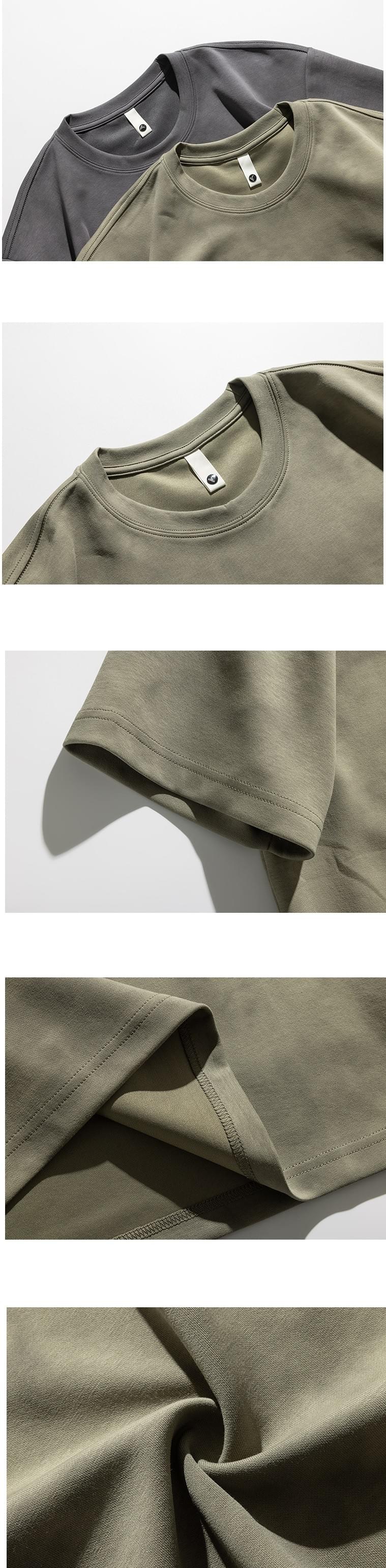 復古水洗紮染 純棉短袖 T-Shirt [SBT-1272]