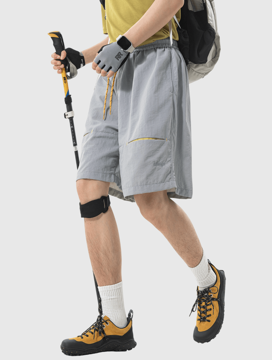 山系戶外撞色層次結構 機能透氣短褲 [SBST-1154]