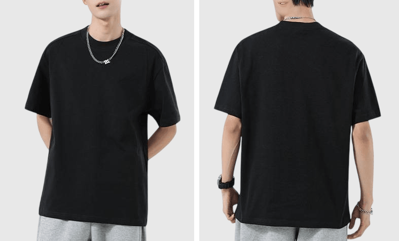 日系立體結構縫線設計 重磅純棉短袖 T-Shirt [SBT-1492]