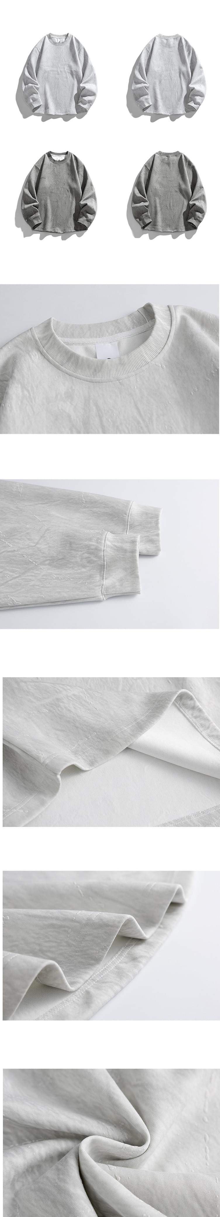 日系水洗紮染設計工藝 長袖 T-Shirt [SBT-1459]
