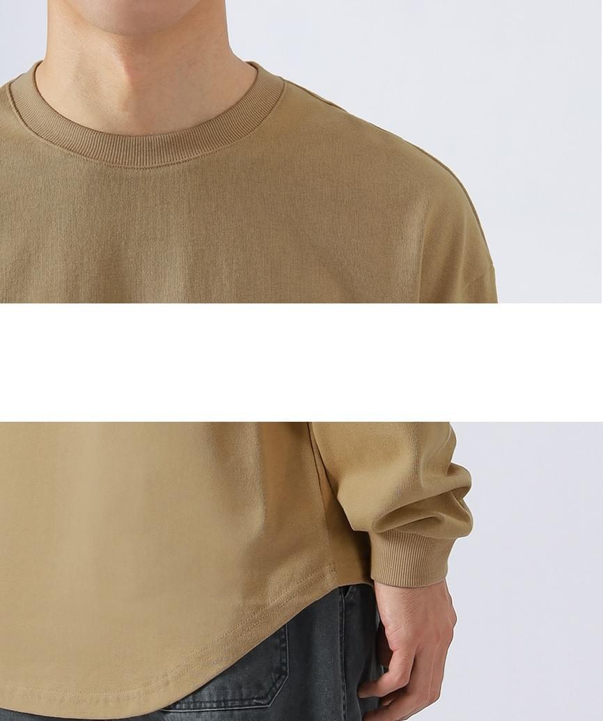 日系基礎純色 純棉長袖 T-Shirt [CBT-1226]