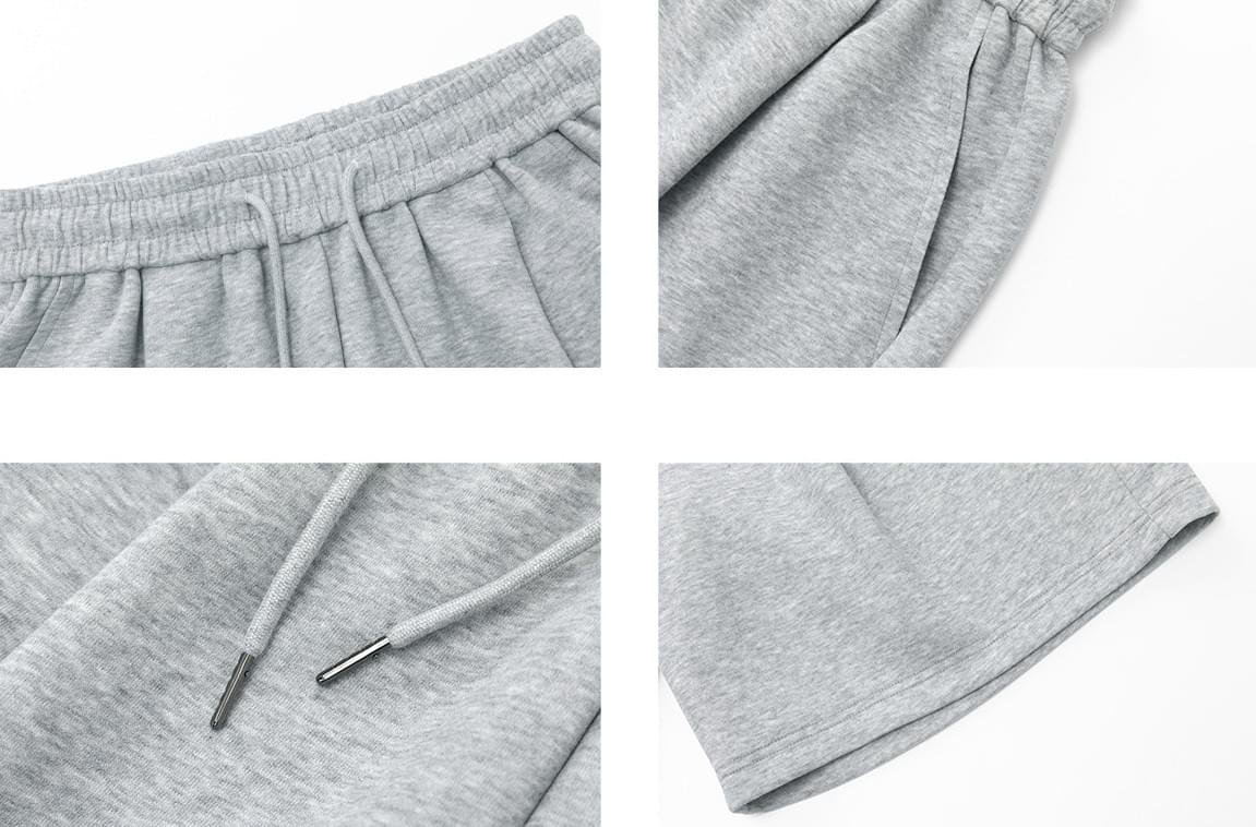 日系基礎百搭 透氣針織棉衛短褲 [SBST-1163]