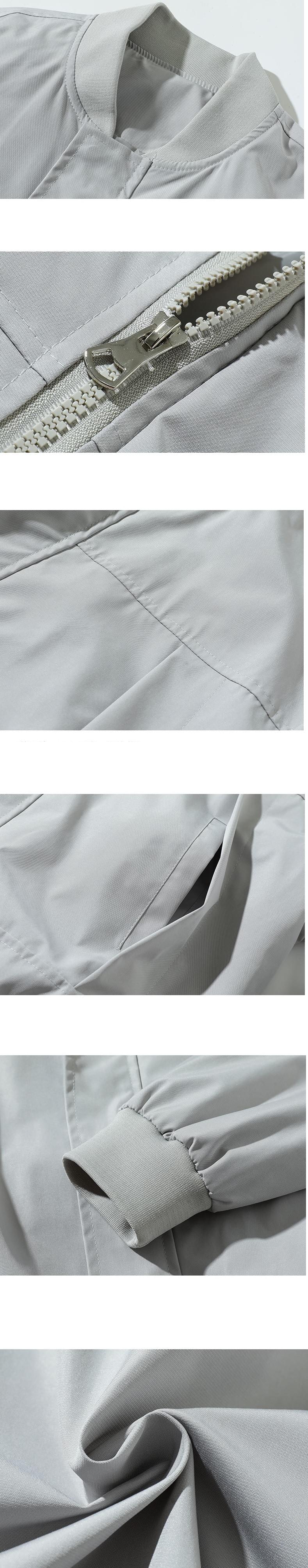 日系基礎雙側斜暗袋設計 棒球外套 [SBO-1485]