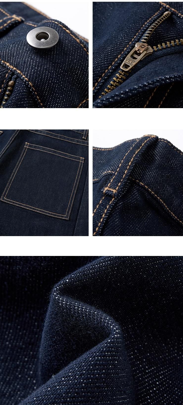 日系基礎洗水明線縫紉設計 鬆身牛仔短褲 [SBST-1168]