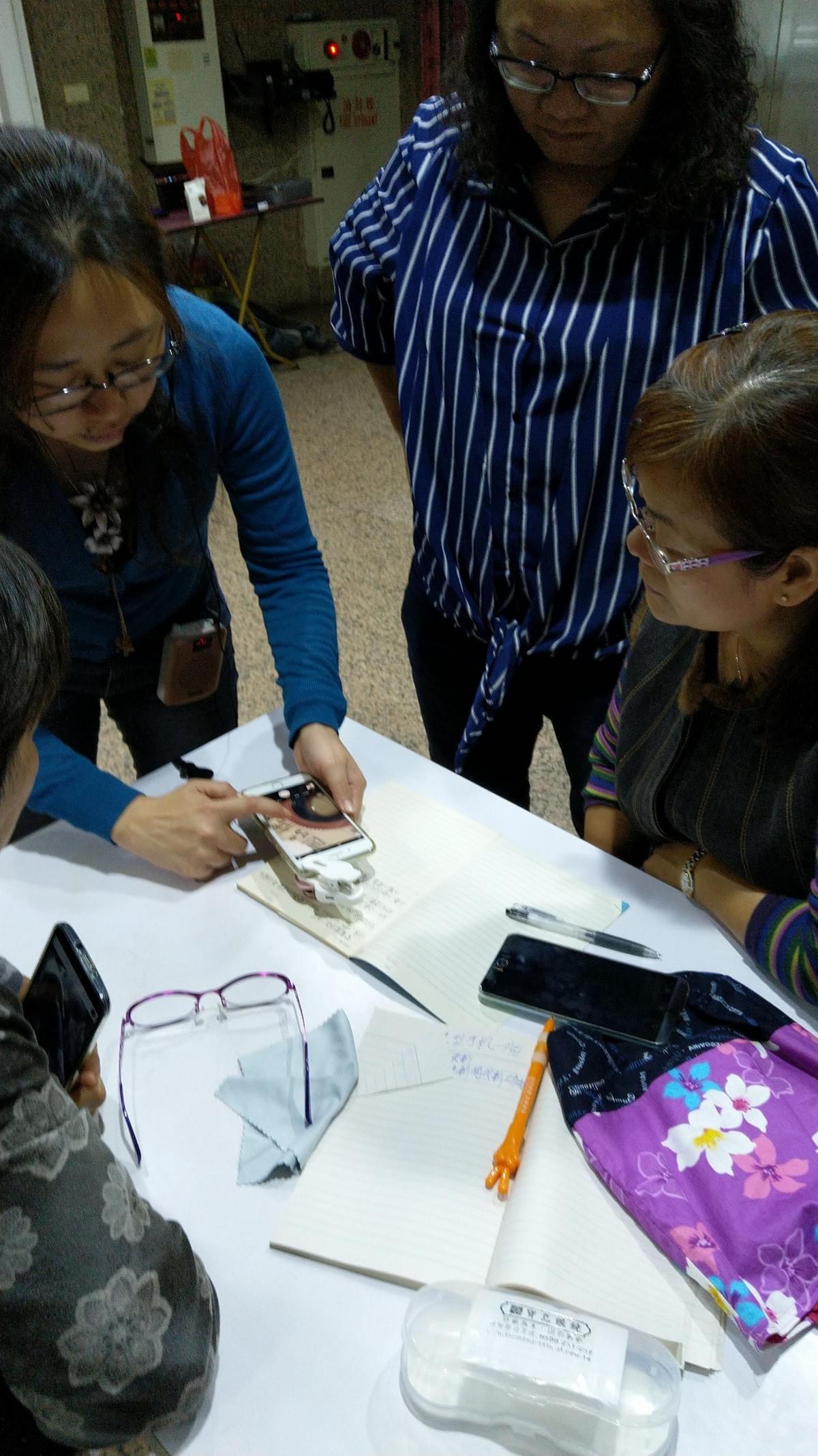 智樂活銀髮熟齡長者手機教學活動現場照片20180418