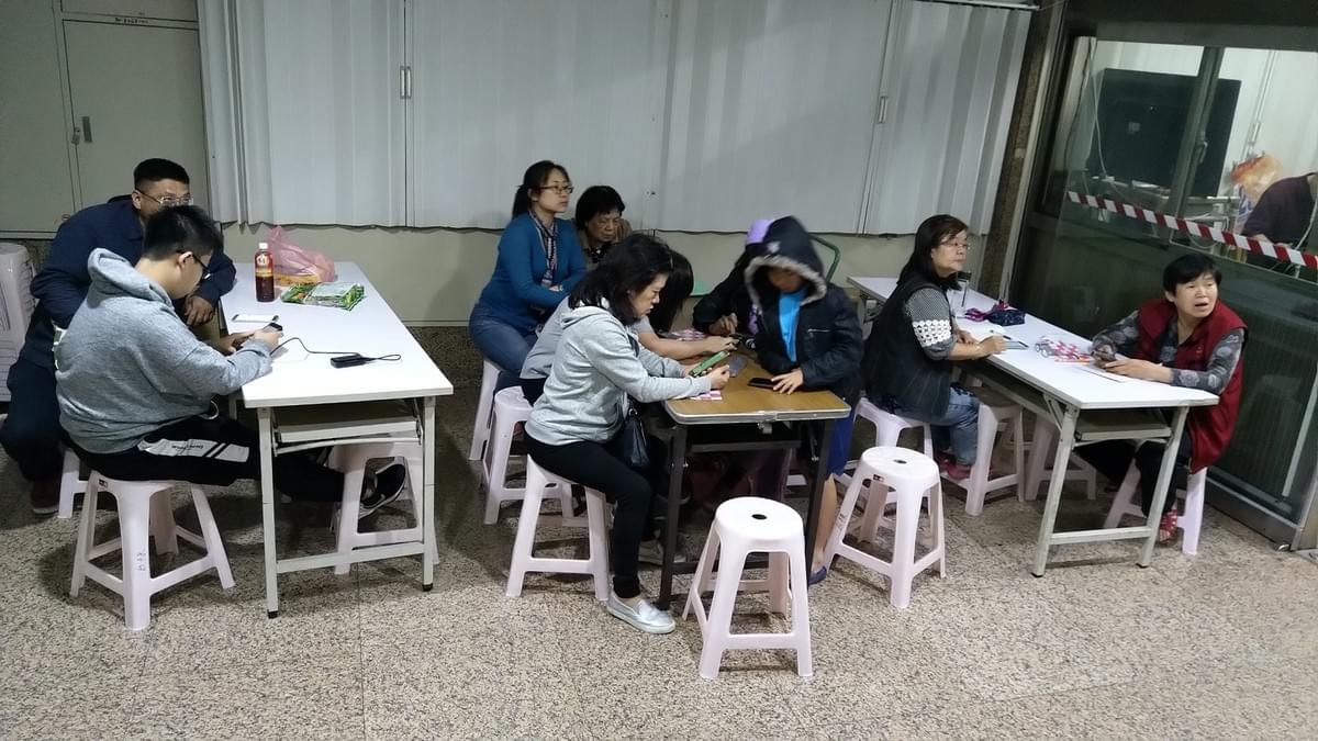 智樂活銀髮熟齡長者手機教學活動現場照片20180425