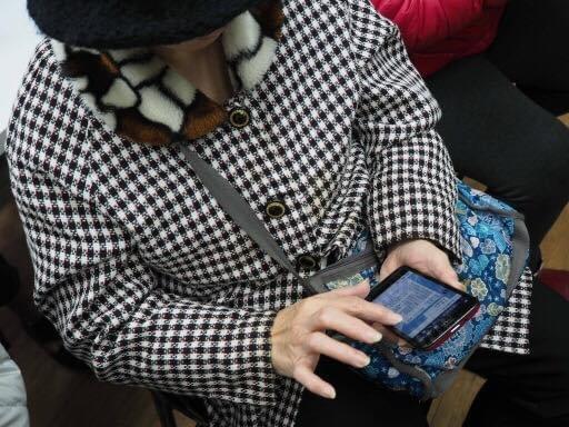 智樂活銀髮熟齡長者手機教學活動現場照片20180111