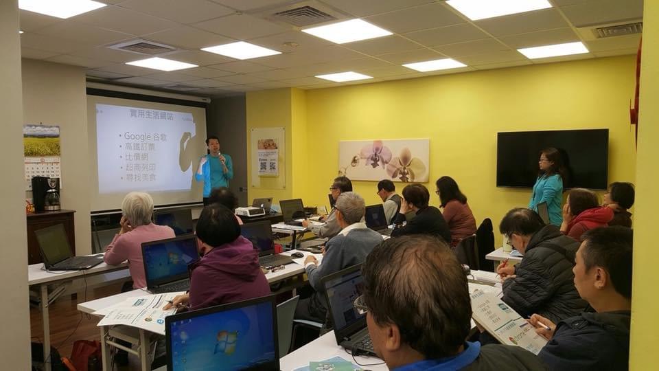 智樂活銀髮熟齡長者手機教學活動現場照片20180306
