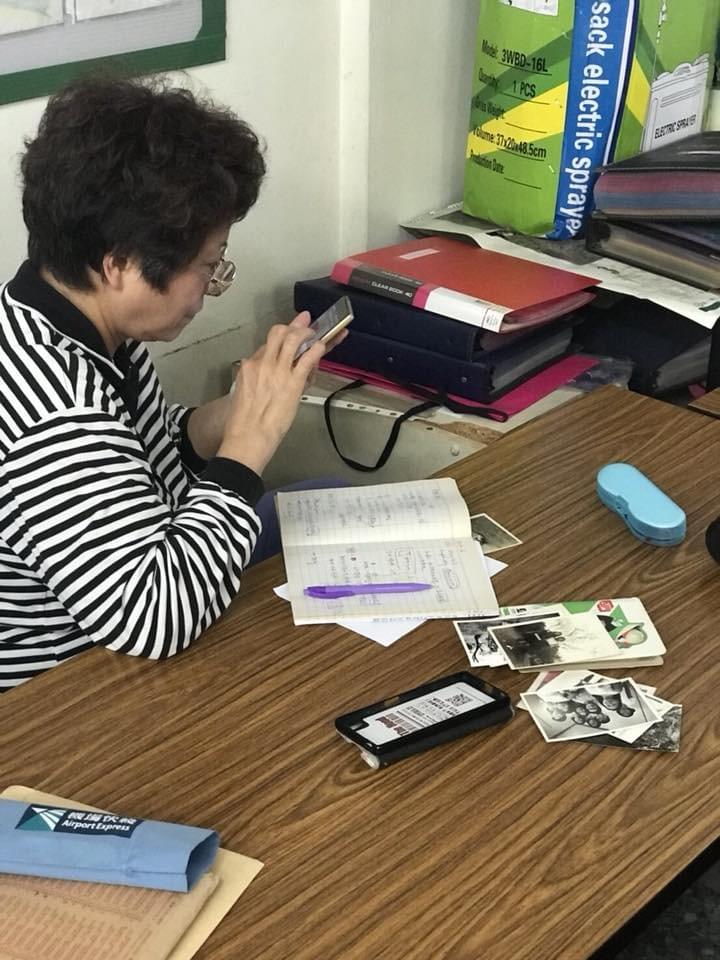 智樂活銀髮熟齡長者手機教學活動現場照片20180316