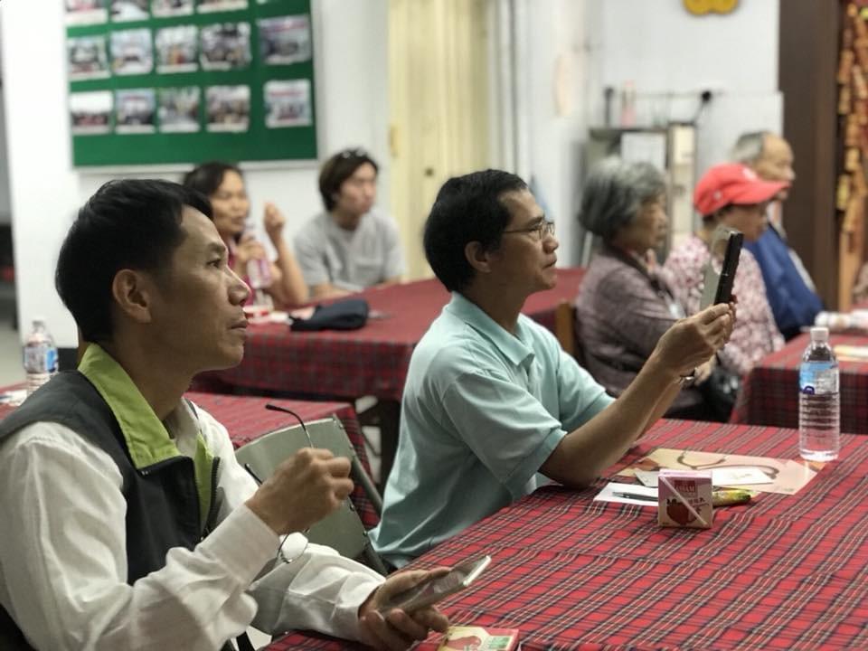 智樂活銀髮熟齡長者手機教學活動現場照片20180331