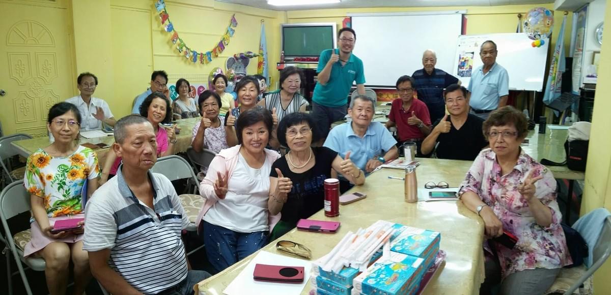 智樂活銀髮熟齡長者手機教學活動現場照片20180709